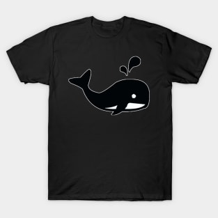 Cute Orca Sea Panda For Kids T-Shirt